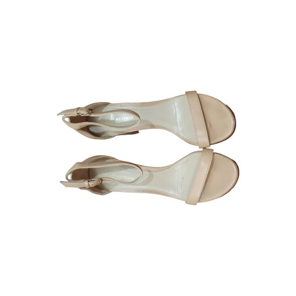 Nearly Nude Stuart Weitzman heels Size 7M - Picture 4 of 11